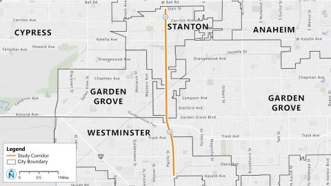 State Route 39 from Stanton to Westminster