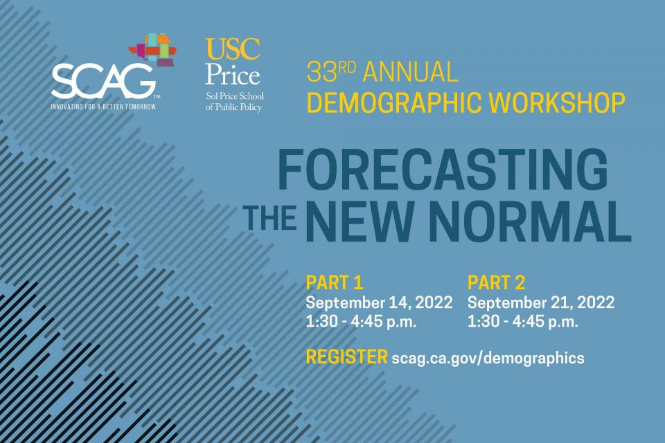 33rd Annual Demographic Workshop: Forecasting the New Normal