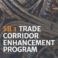 SB 1 trade corridor enhancement program logo