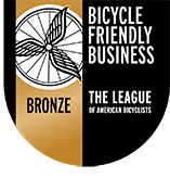 The League of American Bicyclists Bronze Bicycle Friendly Business Badge