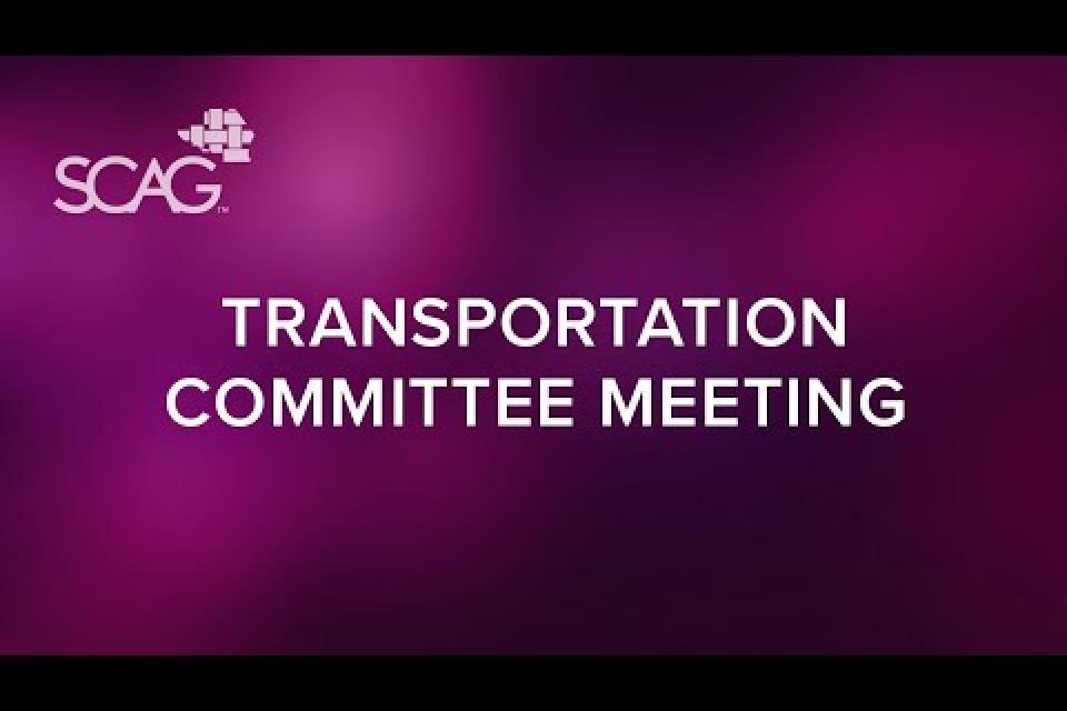 Transportation Committee (TC) Special Meeting