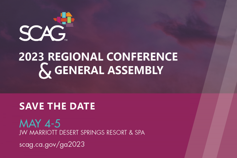 Image: SCAG 2023 Regional Conference and General Assembly
