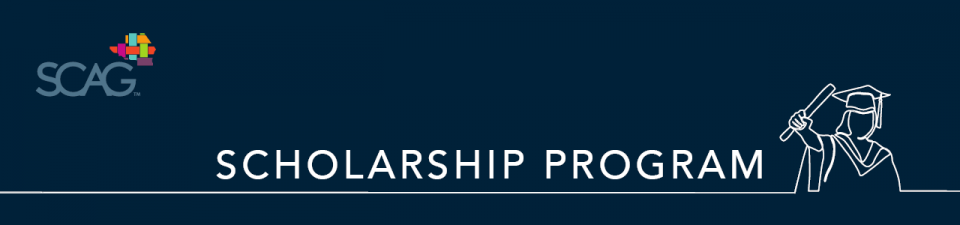 SCAG Scholarship Program Banner Image